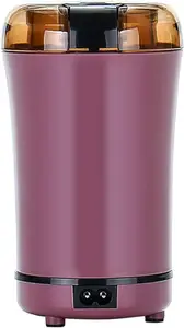 SEVIA Portable Electric Grinder, Bottom Cooling Holes Stainless Steel Blade Prevent Slip Electric Coffee Grinder for Travel