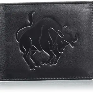 Justrack Men Black Genuine Leather Wallet (LWM00195-JT_4)