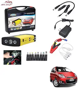 AUTOADDICT Auto Addict Car Jump Starter Kit Portable Multi-Function 50800MAH Car Jumper Booster,Mobile Phone,Laptop Charger with Hammer and seat Belt Cutter for Chevrolet Spark