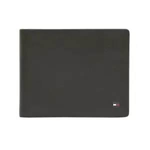 TOMMY HILFIGER Wallet of Men, Olive-Small, Northbrook | Wallet for Men Leather Original