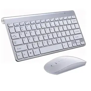 Shivay Enterprise Wireless Keyboard and Mouse Combo, Compact Quiet Wireless Keyboard and Mouse Set 2.4G Ultra-Thin Sleek Design for Windows, Computer, Desktop, PC, Notebook, Laptop