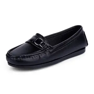 ID Women's Black Soft & Flexy Loafers