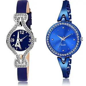 NEUTRON Collegian Analog Blue Color Dial Women Watch - G622-GL270 (Pack of 2)