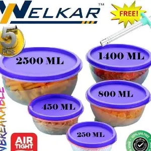 Kitchen Container | Stackable Refrigerator Organizer for Fresh Food Storage | BPA-Free Kitchen Solution Transparent Food Storage Stackable frid|Design - 491for Home 205 Kitchen