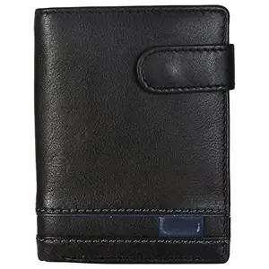 Leatherman Fashion LMN Genuine Leather Men Casual Black Notecase 540_53