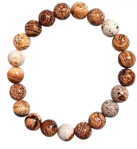 AAMRAPALI SILVER GEMS Amethyst Clarity Bracelet - Authentic Stones for Peace and Wisdom