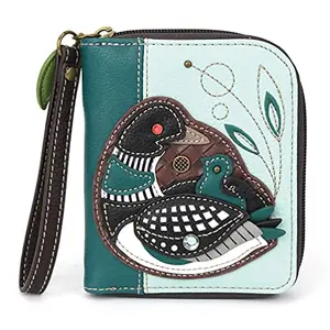 Chala Group Chala Handbags Loon Bird Zip-Around Wristlet Wallet