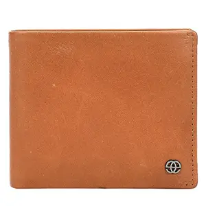 eske Nix Genuine Leather Mens Bifold Wallet - Textured Pattern - 5 Card Holders