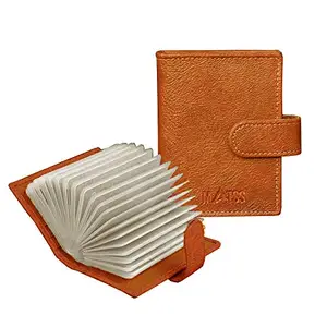 MATSS Raksha Bandhan Special Orange Artificial Leather Wallet with Rakhi Combo Gift