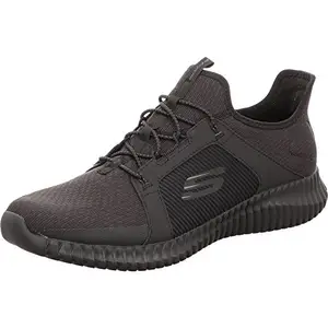 Skechers Mens Elite Flex - Pklv Casual Shoe 6 UK (7 Us) (52640), Black