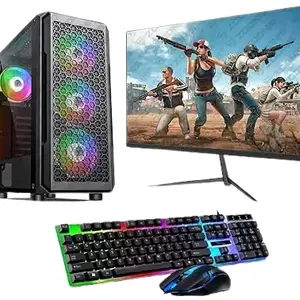 Gaming PC Full Setup CORE I5 (16GB RAM 512GB SSD) 4GB Graphics Card 22INCH Moniter Window 11 with MS Office 2019