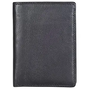 LMN Genuine Leather Black Note case for Men 537_76 1 (Credit Card Slots)