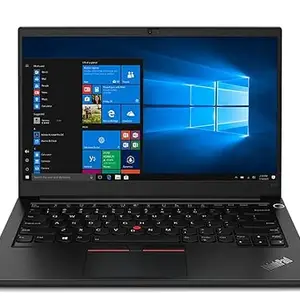 Lenovo ThinkPad E14 Intel Core i3 11th Gen 14" FHD IPS Thin and Light (8GB RAM/256 SSD/DOS/Fingerprint Reader/Black/1.59 kg), 20TAS14A00