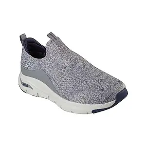 Skechers-232201-GRY-Men's Casual Shoes-UK7 Grey