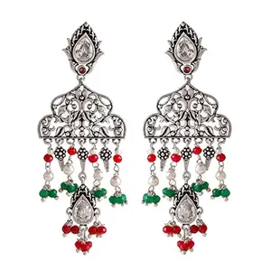 Voylla Abharan Lightly Embellished Filigree Earrings