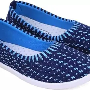 Wide Range of Formal, Casual, Footwear for Women, Designed and Durable Outsole. (SkyBlue-DOT, 8)