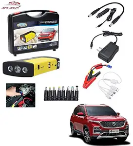 AUTOADDICT Auto Addict Car Jump Starter Kit Portable Multi-Function 50800MAH Car Jumper Booster,Mobile Phone,Laptop Charger with Hammer and seat Belt Cutter for MG Hector