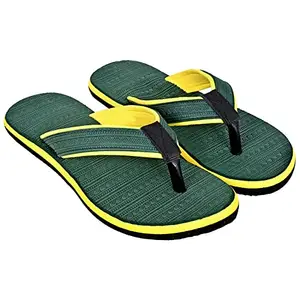 ALTEK Men's Rubber Sole Anti Skid Water Proof Flip Flop Slippers Casual & Comfortable Chappal for Boys 14255_green_75_10