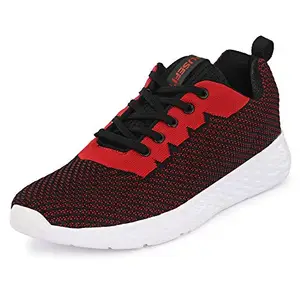 Fusefit Comfortable Men Tiger Running Shoes Black/Red