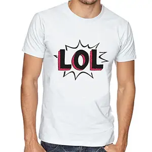 DreamBag LIMIT Fashion Store - LOL Unisex T-shirt, Small (White)