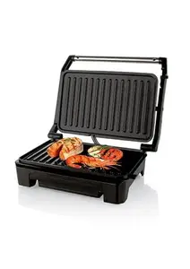 Verana Grill Sandwich Maker 850W | Non Stick Coating | Automatic Temperature Cut-Off with LED Indicator | Adjustable Height Control | 180? & 105? Open Flexibility | SS Finish price in India.