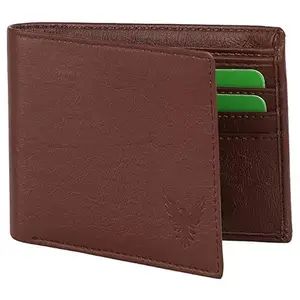 Goldalpha Men Casual, Ethnic,Evening/Party,Formal,Travel,Trendy Brown Artificial Leather Wallet/Purse