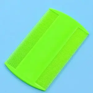 kanghi Hair Combs Large | Lice removal Comb |Fine Double Sided Teeth smooth |Green - Pack of 2