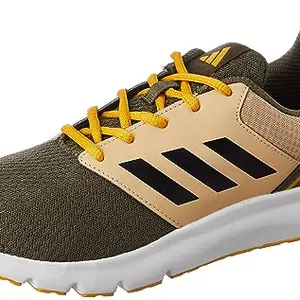 adidas Mens Axelate M OLISTR/MAGBEI/CBLACK/PREYEL Running Shoe - 7 UK (IQ8857)