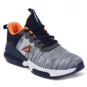 Impakto by Ajanta Men Grey Sports Shoe AS0262
