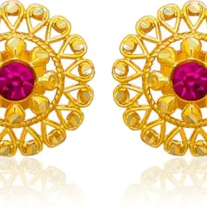 arch fashion Traditional Mircron Plated | Soth Screw Back Stud Earring|Stud Earring
