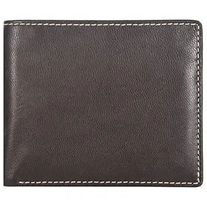 Leatherman Fashion LMN Genuine Leather Men Brown Wallet 50195(5 cc Card Slots)