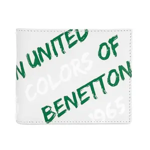 UNITED COLORS OF BENETTON Olson Men Global Coin Wallet - White