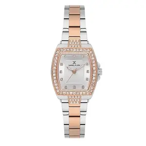 Daniel Klein Silver Premium Women's Analog Watch With Metallic Strap - DK.1.13784-5