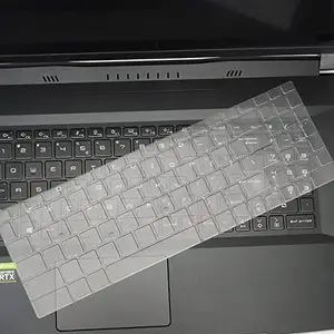 iFyx Ultra Thin Keyboard Cover for Msi Raider GE68 Prestige 16 Summit E16 16 inch 2021-2024 Gaming Laptop Keyboard Skin Protector (TPU(Clear))