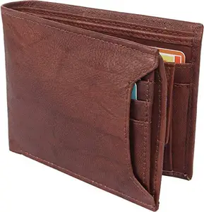 HINTZ Genuine Leather 100% Pure Wallet/Card Holder/Money Clip RFID Protected Multiple Card Slots Slim Stylish New Products