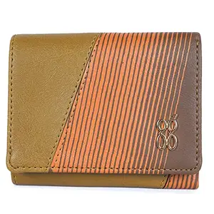 Baggit Womens Lzxe Vamp 3T5 3 Fold Wallet- Yellow