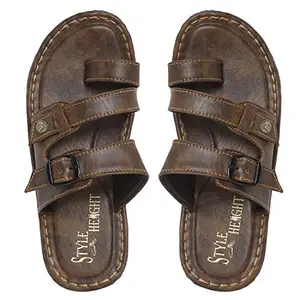 Style Height Slippers for Mens&Boys Beige