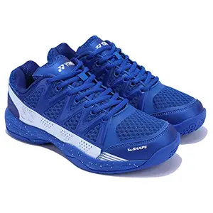 YONEX Badminton Shoes Skill Hyper Blue White 11/8903224353377