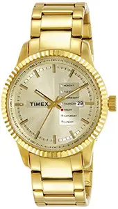 TIMEX Analog Champagne Dial Men's Watch - TWEG15101