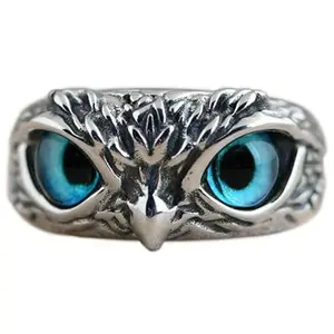 Stunning Owl Ring - Exquisite Sterling Jewelry for Nature Lovers