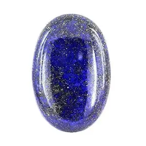JAGDAMBA GEMS Lajward Stone Original | Natural Lapis Lazuli | Lajwart | Rantna | Pathar | Gemstone | Ring Size | Pendant Size | 8.42 Ct | 9.25 Ratti