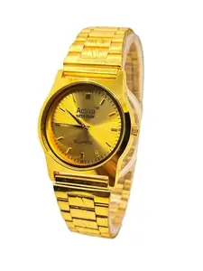 Muskan Watches Analog Unique Stylish Collection Wristwatch Dail Colour Yellow for Womens