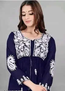 Short Designer Kurti Collection for Modern Women for The Size of -2XLs Multicolour