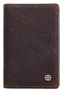 eske Genuine Leather Unisex Card Holder - 5 Card Slots - RFID - Travel - Handcrafted