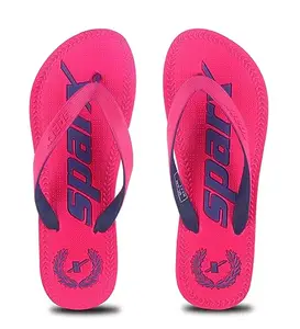 SPARX Women SFL-2059 Pink Navy Blue Flip Flops (SF2059LPKNB0008)