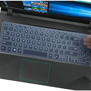 Saco Saco Keyboard Protector Skin for Asus Vivobook 15 X507ua X507ub X507ud Yx560u Y5000 X507 X507u X560ud X560 15.6 Inch Laptop - Transparent - 2019 Model