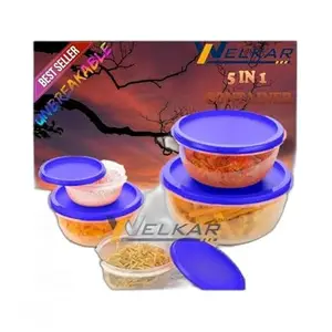 Kitchen Container | Stackable Refrigerator Organizer for Fresh Food Storage | BPA-Free Kitchen Solution Transparent Food Storage Stackable frid|Design - 490for Home 2293 Kitchen