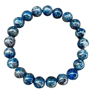 Lady Works Natural Biotite 10mm Round Shape Smooth Cut Beads 7 Inch Stretchable Bracelet For Men & Women. Unisex Bracelet For Healing, Meditation, Prosperity, Gift & Luck|LW_BRST_01174_7.0