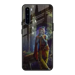 Techplanet -Mobile Cover Compatible with ONEPLUS NORD GOD Premium Glass Mobile Cover (SCP-266-gloneplusnord-139) Multicolor