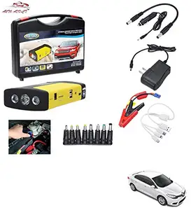 AUTOADDICT Auto Addict Car Jump Starter Kit Portable Multi-Function 50800MAH Car Jumper Booster,Mobile Phone,Laptop Charger with Hammer and seat Belt Cutter for Renault Fluence
